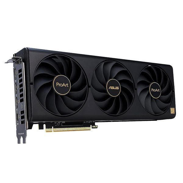 ASUS PROART-RTX4080S-O16G, GeForce RTX4080 SUPER 16GB GDDR6X, 256-bit, GPU/Mem speed 2640/23Gbps, PCI-Express 4.0, HDMI 2.1a/3xDisplay Port 1.4a (placa video/видеокарта) 31847 foto