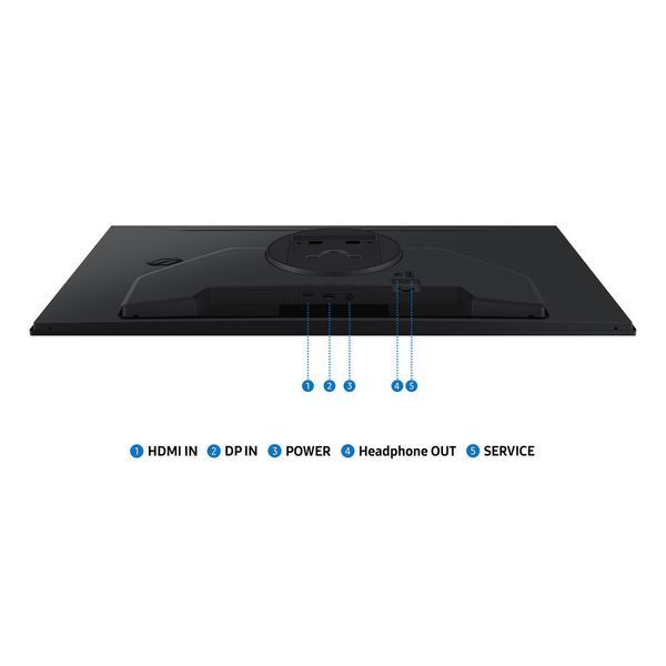 Monitor 27 SAMSUNG Odyssey G5 S27FG502 Black, IPS, 2560x1440 WQHD, 180Hz, FreeSync, 1ms, 350cd, HDR400, DP+HDMI, Pivot, LS27FG502EIXUA 247990 DOXYTERRA.md foto