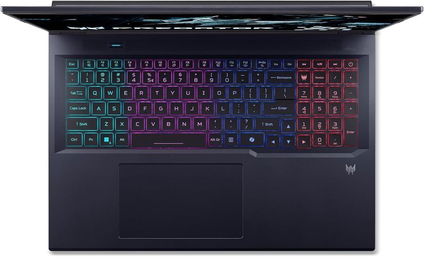 Laptop Acer 18.0 Predator Helios Neo 18 AI PHN18-72 Abyssal Black, Intel Core Ultra 9 275HX, 32Gb, 1Tb, GeForce RTX 5070 8Gb, 18.0 IPS WQXGA (2560x1600) 240Hz Non-glare, HDMI, Gbit Eth, 802.11ax, USB-C TB4, USB-A, CR, IR FHD Web, Linux, Illum RGB Keyb 235043 DOXYTERRA.md foto