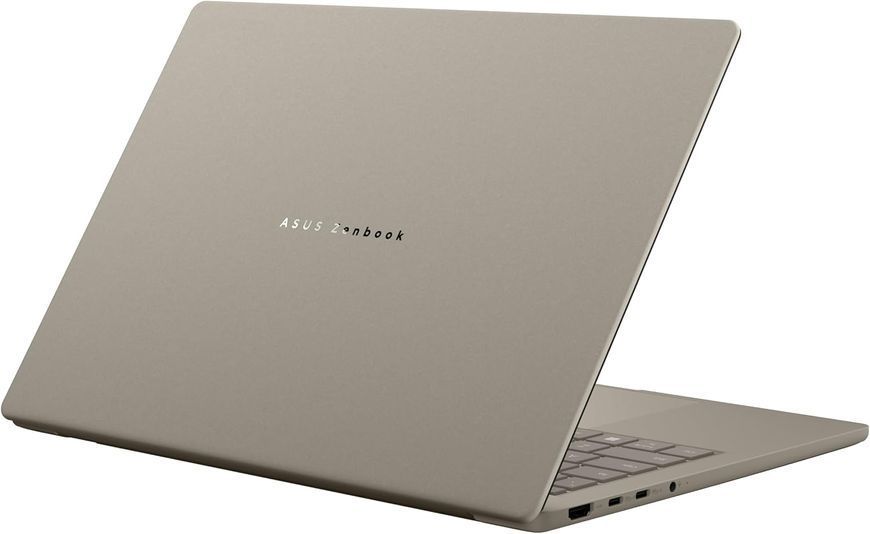 Laptop ASUS 14.0 Zenbook A14 UX3407NA Zabriskie Beige, Qualcomm Snapdragon X2 Elite X2E-88-100, 32Gb, 1Tb, Qualcomm Adreno, 14.0 OLED FHD (1920x1200) AG, HDMI, 802.11be, 2x USB4, 1x USB-A, IR FHD Webcam, Windows 11 Home, 70Wh Battery, Illuminated Keyboard 251227 DOXYTERRA.md foto