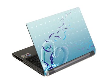 G-Cube A4-GSE-17W Notebook Skin (Wind), for up to 17" wide (skin pentru laptop/наклейка на ноутбук) 13280 foto