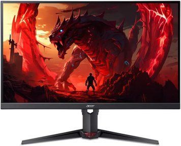 Monitor 23.8 ACER Nitro XV240YX1bmiiprx Black, IPS, 1920x1080 FHD, 200Hz, FreeSync, 0.5msGTG, 250cd, HDR10, HDMI+DP, Speakers, Pivot 248194 DOXYTERRA.md foto