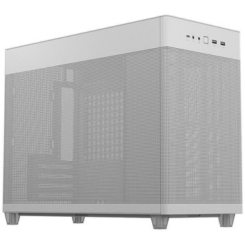 Компьютерный корпус ASUS Prime AP201 White no PSU Case ATX Miditower, 2x USB 3.1, Audio-out&Mic, 2xUSB 3.2 Gen1, 1xUSB 3.2 Gen2 Type C (carcasa/корпус) 30631 фото