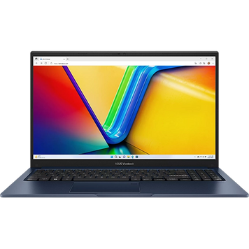 Laptop ASUS 15.6 Vivobook 15 X1504VA Quiet Blue, Intel Core i3-1315U, 8Gb DDR4-3200, 512Gb, Intel UHD Graphics, 15.6 FHD (1920x1080) AG, HDMI, 802.11ax, USB-C, USB-A, HD Web, No OS, Mouse, X1504VA-BQ5546 269396 DOXYTERRA.md foto