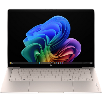 Laptop HP 14.0 OmniBook Ultra 14-kd0009ci Gold Silk Sand, Intel Core Ultra 7 356H, 32Gb LPDDR5X-9523, 1Tb, Intel Graphics, 14.0 OLED 3K (2880x1800) Touch Glare, 802.11be, TB4, IR 5MP Web, Win11 Home, Illum Keyb, DS1T7EA#UUQ 268367 DOXYTERRA.md фото