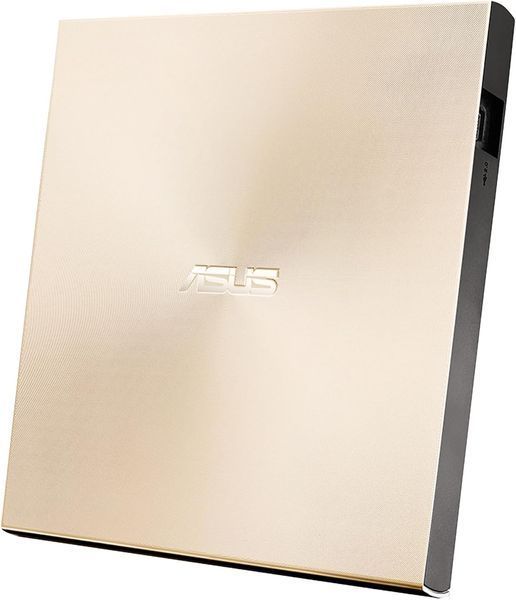 Внешние оптический привод ASUS ZenDrive U8M Ultraslim Gold External DVD+-R/RW Drive, 8x DVD+-R/8x DVD+-R DL/24xCDR/ 24xCDRW /8xDVD/24xCD, Mac OS compatible, USB-C interface 33200 DOXYTERRA.md фото