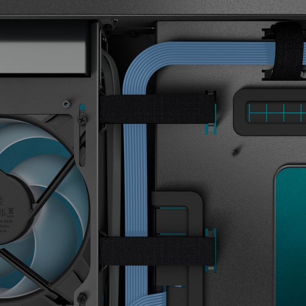 Carcasa Case E-ATX Arctic Xtender VG Black (Tinted Glass & Vertical GPU Mounting) no PSU, 2xUSB 3.2 Gen1, USB 3.2 Gen2 Type C, Audio-out&Mic, 2xP12 Pro A-RGB Rear, 3x P14 Pro Reverse A-RGB Side (ACPCC00016A) 33519 DOXYTERRA.md foto