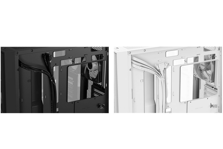 Carcasa Case Micro ATX ASUS A21 PLUS TG ARGB White no PSU, Tempered Glass Side, 4 x ARGB Fans 120mm, 2 x USB 3.2 Gen1, Audio-out&Mic, BTF motherboard compatible A21 PLUS/ARGB FANS/WHT/EPS// 33130 DOXYTERRA.md foto
