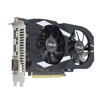 Видеокарта ASUS DUAL-GTX1650-O4GD6-P-EVO, GeForce GTX1650 4GB GDDR5, 128-bit, GPU/Mem clock 1785/12002MHz, PCI-Express 3.0, DVI/HDMI/Display Port (placa video/видеокарта) 31553 фото