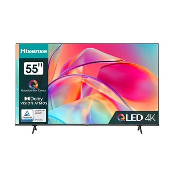 55 LED SMART TV Hisense 55E7KQ, QLED, 3840x2160 UHD Quantum Dot Display, VIDAA OS, Gray, VA, DLED, 120 Hz, SMART TV (VIDAA U6.0 OS), 4 HDMI 2.0, 2 USB, Dolby Vision, HDR10+, HLG, Wi-Fi (802.11ac, dual-band (2.4G and 5G), DVB-T/T2/C/S2, OSD Language: ENG,  211124 фото