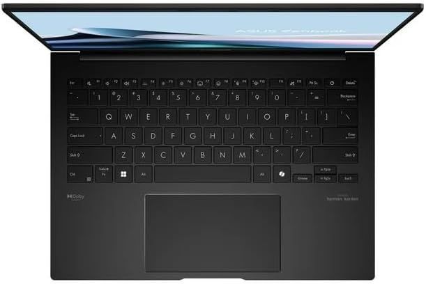 Laptop 14 ASUS ZenBook 14 OLED UM3406GA Black, AMD Ryzen AI 7 445 3.4-4.6Ghz/16GB LPDDR5X/SSD 1TB PCIE G4/AMD Radeon Graphics 840M/WiFi 6E 802.11ax/BT5.3/HDMI/FHD camera IR/Illum. Keyb./14 OLED 400nits WUXGA 16:10 (1920x1200)/No OS UM3406GA-QD134 33337 DOXYTERRA.md foto