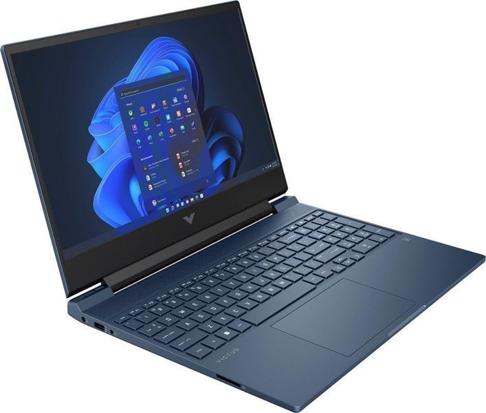 Laptop HP 15.6 Victus 15-fa2131ci Performance Blue, Intel Core i5-13420H, 16Gb, 1Tb, GeForce RTX 5050 8Gb, 15.6 IPS FHD (1920x1080) 144Hz Non-glare, HDMI, Gbit Eth, 802.11ax, USB-C, USB-A, HD Web, FreeDOS, Illum Keyb, CB8Q5EA#UUQ 245852 DOXYTERRA.md фото