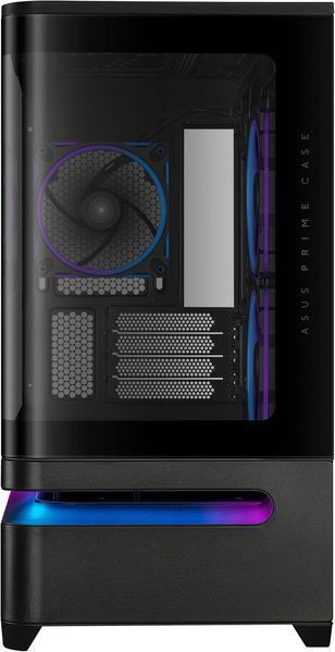 Carcasa Case Micro ATX ASUS Prime AP202 ARGB Black no PSU, Curved Tempered Glass Panel,  3 x ARGB Fans 120mm, 2xUSB 3.2 Gen1, USB 3.2 Gen2 Type C, Audio-out&Mic AP202/BK/TG/ARGB// 33132 DOXYTERRA.md foto