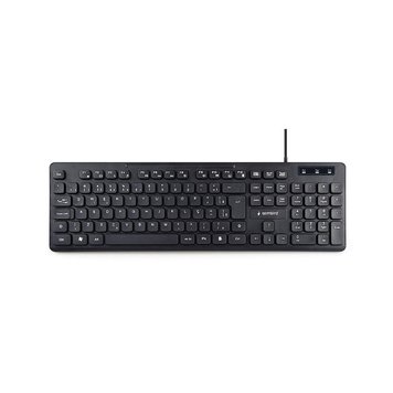 Клавиатура Gembird KB-MCH-04-RU Slimline keyboard with "chocolate" type keys, 104 pcs, USB 30895 фото