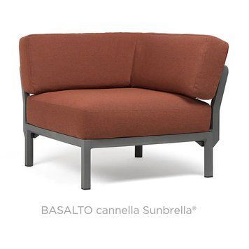 Nardi MAXIMO ELEMENTO ANGOLO BASALTO cannella Sunbrella 40184.25.219 31955 DOXYTERRA.md foto