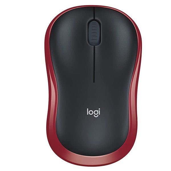 Logitech M185 Red Wireless Mouse, USB, 910-002240 (mouse fara fir/беспроводная мышь) 16746 DOXYTERRA.md foto