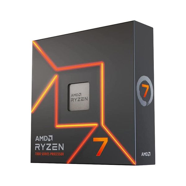 Процессор CPU AMD Ryzen 7 7700X 8-Core, 16 Threads, 4.5-5.4GHz, Unlocked, AMD Radeon Graphics, 8MB L2 Cache, 32MB L3 Cache, AM5, No Cooler, BOX (100-100000591WOF) 30712 фото