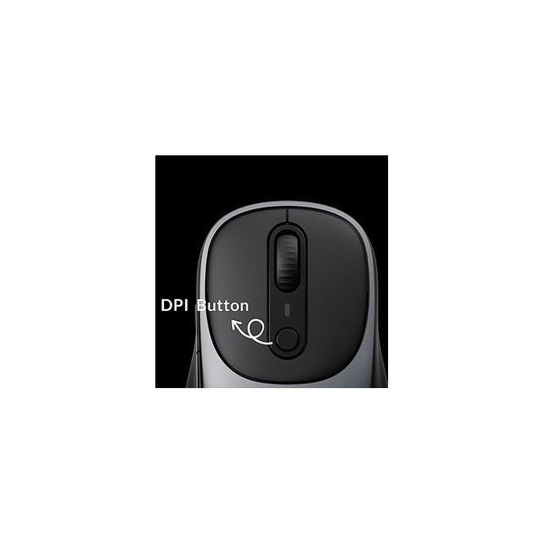 Mouse Keychron BM24 Wireless Mouse (BM24-C61), DPI Range 100-2400, Polling Rate 1000Hz, 2.4GHz & Bluetooth Wireless Connection, Battery 600 mAh, Wired USB Type-C, Metal Gray 33256 DOXYTERRA.md foto