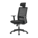 Scaun de birou ergonomic LumiVida Ergonomic Office Chair LV-CH05-37, Black, Adjustable Headrest, Lumbar Support, Breathable Mesh Back, Fixed Armrest, Pneumatic Seat-Height Adjustment, 340mm Nylon Base, 60mm PU Caster,100mm Class 3 Gas Lift, Weight Capacit 33418 foto 5 DOXYTERRA.md