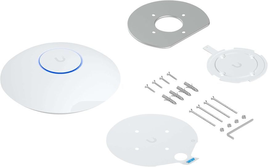 Ubiquiti UniFi 7 Long-Range Access Point U7-LR, WiFi 7, Indoor, 5GHz 3x3 (DL/UL MU-MIMO), 2.4GHz 2x2 (DL/UL MU-MIMO), 5 GHz 4.3 Gbps, 2.4 GHz 688 Mbps, 2.5 GbE RJ45 port, 802.3at PoE+, Max. Client Count 300+ 32826 DOXYTERRA.md foto