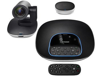 Logitech GROUP Video Conferencing System for mid to large rooms, Full HD 1080p 30fps, Smooth motorized pan, tilt and zoom, Full-duplex speakerphone, 960-001057 24915 foto