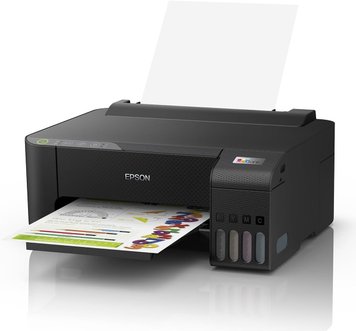 Printer Epson EcoTank L1250, A4 Printer, A4 Colour: Black Printing Method: Epson Micro Piezo™ print head/ Printing Resolution: 5.760 x 1.440 DPI 149449 foto