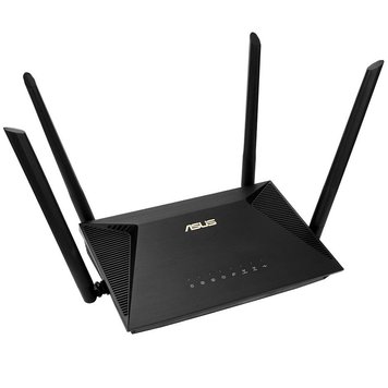 ASUS RT-AX53U AX1800 Dual Band WiFi 6 (802.11ax) AiMesh Router, WiFi 6 802.11ax Mesh System, AX1800 1201 Mbps+574 Mbps, dual-band 2.4GHz/5GHz, AiProtection network security, WAN:1xRJ45 LAN: 3xRJ45 10/100/1000, USB 2.0 (router wireless WiFi) 29284 фото