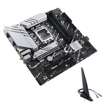 Материнская плата ASUS PRIME B760M-A WIFI Intel B760, LGA1700, Dual DDR5 7200+MHz, PCIe 4.0 x16, Display Port/2xHDMI, USB3.2, USB Type-C, SATA RAID, 2 x M.2 slots PCIe 4.0 x4, SB 8-Ch., 2.5Gb Ethernet, Wi-Fi 6 802.11ax, Aura Sync RGB Lighting 31340 фото