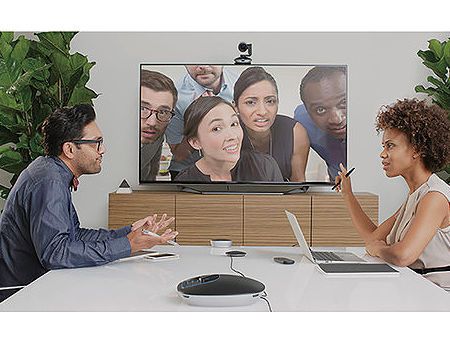 Logitech GROUP Video Conferencing System for mid to large rooms, Full HD 1080p 30fps, Smooth motorized pan, tilt and zoom, Full-duplex speakerphone, 960-001057 24915 фото