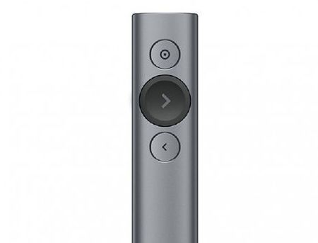Logitech Spotlight Presentation Remote Slate, Bluetooth & 2.4 GHz wireless connection, Up to 30-meter range, Battery Rechargeable Lithium Polymer 85mAh, 910-004861 26559 DOXYTERRA.md фото