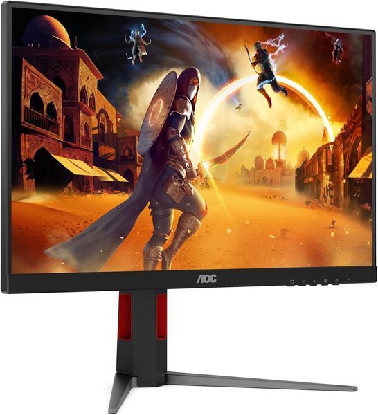 Monitor 23.8 AOC 24G4HA Black, IPS, 1920x1080, 200Hz, AdaptiveSync+G-Sync, 0.5msMPRT, 300cd, HDR10, HDMI+DP, Speakers, Pivot 246386 DOXYTERRA.md фото