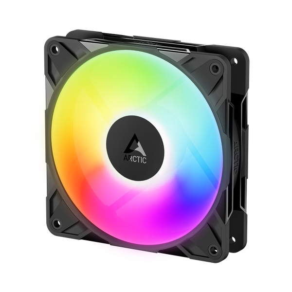 Вентилятор для корпуса Case/CPU FAN Arctic P12 Pro A-RGB LN Black 3-PACK, Low-Noise A-RGB PWM Fan with Cable Splitter, 120x120x25 mm, 4-Pin-Connector + 4-Pin-Socket, 450-2000rpm, Airflow 49 cfm / 83 m3/h, ACFAN00347A 33537 DOXYTERRA.md фото