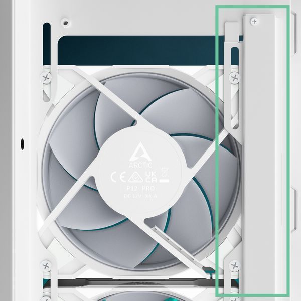 Carcasa Case E-ATX Arctic Xtender VG White (Clear Glass & Vertical GPU Mounting) no PSU, 2xUSB 3.2 Gen1, USB 3.2 Gen2 Type C, Audio-out&Mic, 2xP12 Pro A-RGB Rear, 3x P14 Pro Reverse A-RGB Side (ACPCC00017A) 33520 DOXYTERRA.md foto