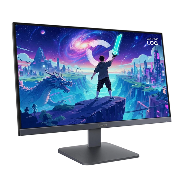 Monitor 23.8 LENOVO LOQ 24-10 Black/Grey, IPS, 1920x1080 FHD, 200Hz, AdaptiveSync, 0,5msMPRT, 300cd, HDR10, HDMI+DP, 68F1GACBEU 268979 DOXYTERRA.md foto