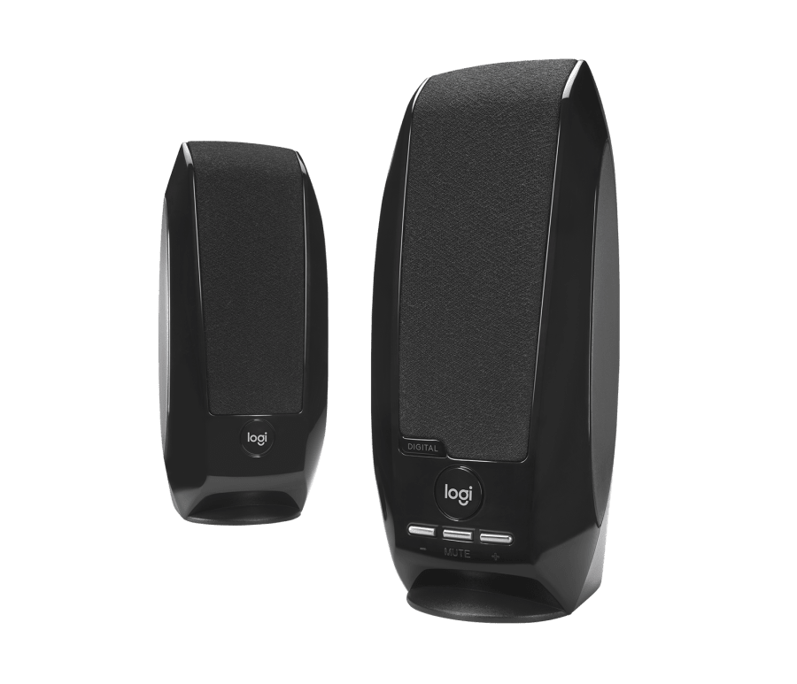 S150 USB Stereo Speakers Black 2